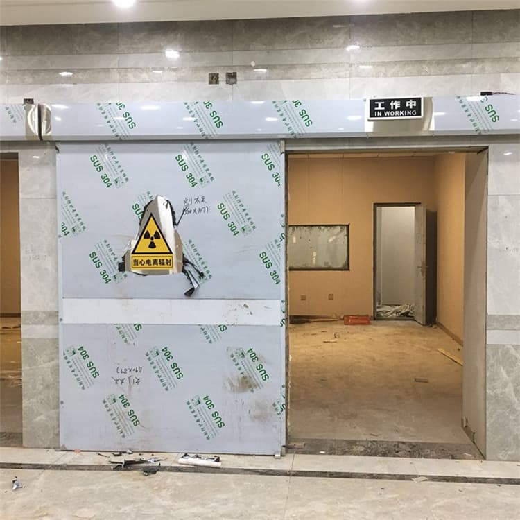 岳阳双扇电动防护铅门